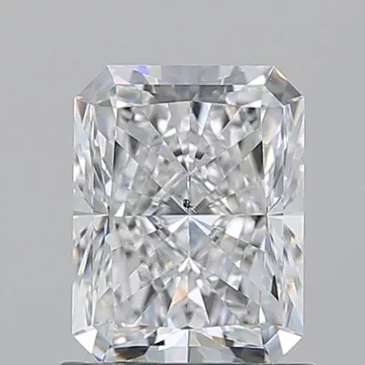 1.22ct D SI2 Rare Carat Ideal Cut Radiant Diamond