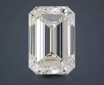 2.47ct D VS1 Rare Carat Ideal Cut Emerald Lab Grown Diamond