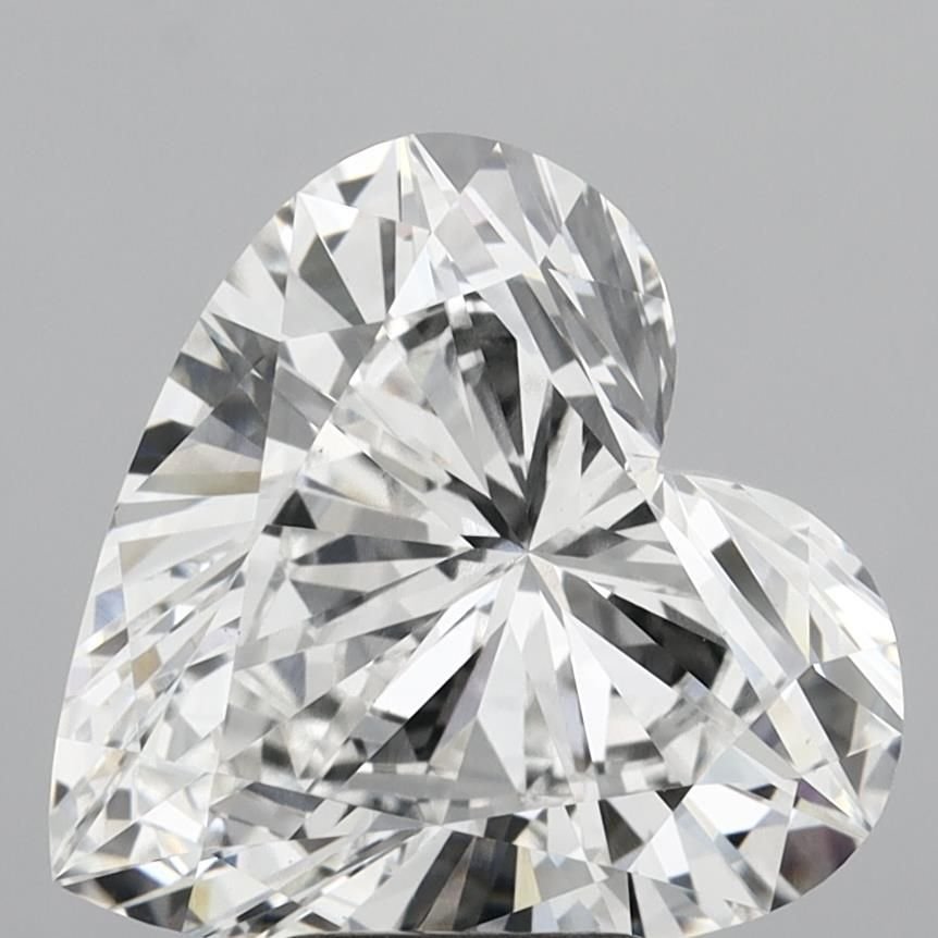 5.29ct E VS1 Excellent Cut Heart Lab Grown Diamond