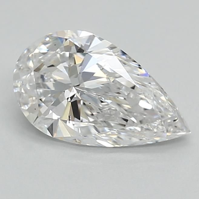 1.01ct D SI1 Very Good Cut Pear Lab Grown Diamond