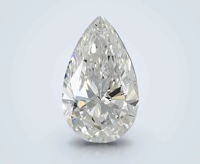 1.01ct D SI1 Very Good Cut Pear Lab Grown Diamond