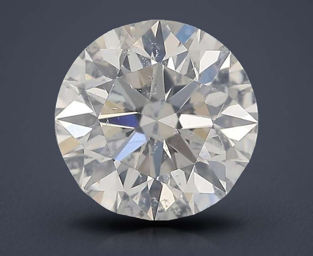 0.54ct E SI2 Rare Carat Ideal Cut Round Diamond