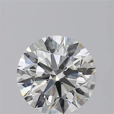2.60ct I SI1 Rare Carat Ideal Cut Round Diamond
