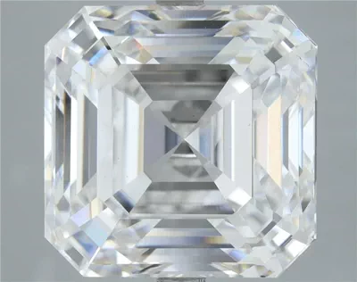 12.01ct E VS1 Rare Carat Ideal Cut Asscher Lab Grown Diamond