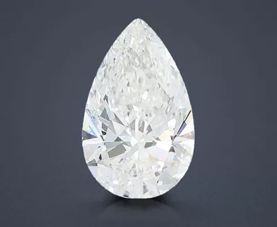 1.55ct F VVS2 Rare Carat Ideal Cut Pear Lab Grown Diamond