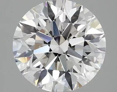 2.10ct F SI1 Rare Carat Ideal Cut Round Lab Grown Diamond