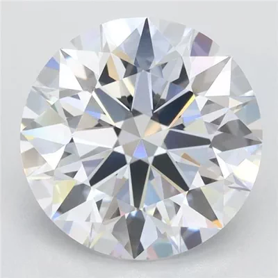 2.98ct D VVS1 Rare Carat Ideal Cut Round Lab Grown Diamond