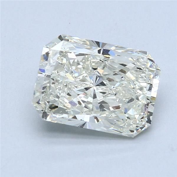 2.50ct K SI2 Rare Carat Ideal Cut Radiant Diamond