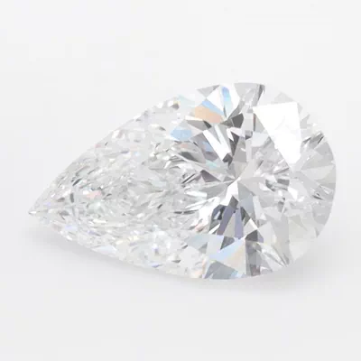 1.37ct D VVS1 Rare Carat Ideal Cut Pear Lab Grown Diamond