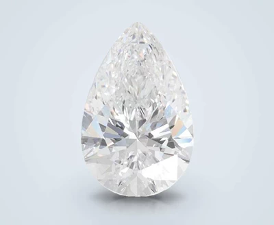 1.37ct D VVS1 Rare Carat Ideal Cut Pear Lab Grown Diamond