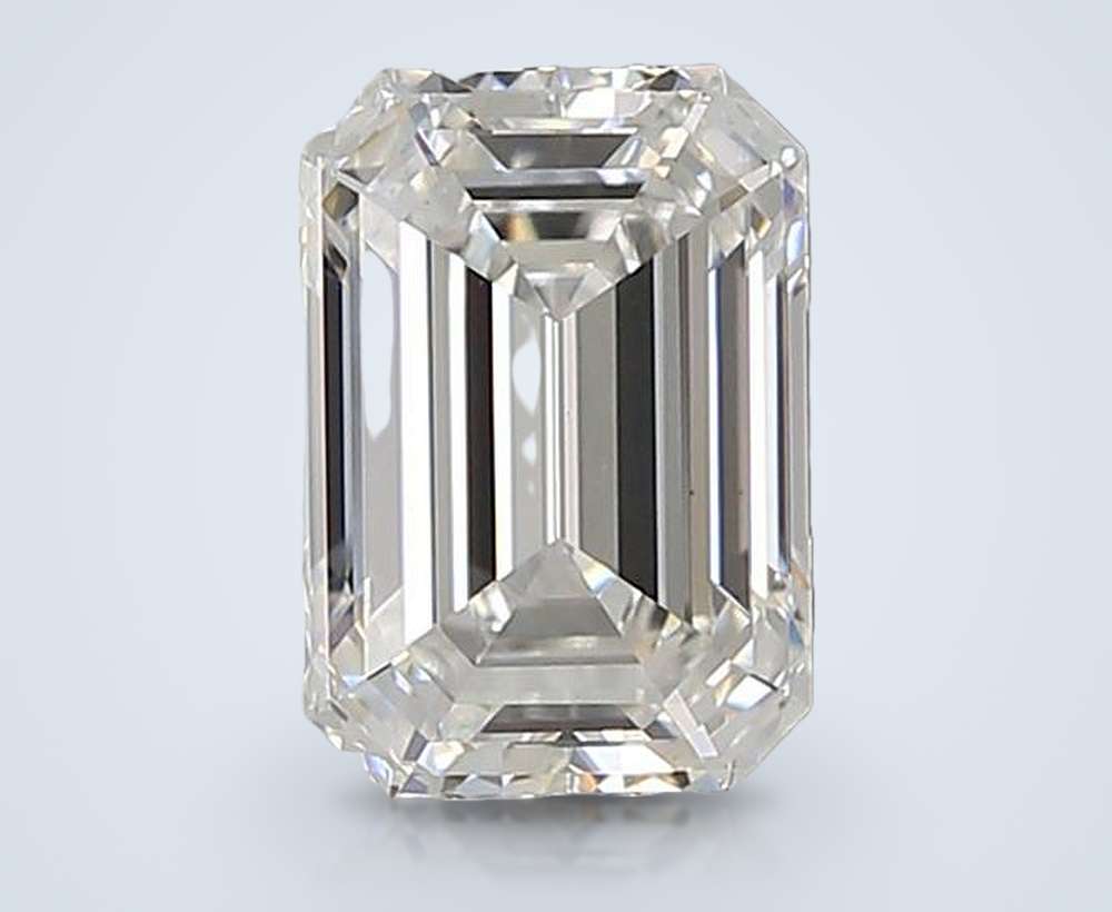 1.96ct E VS1 Rare Carat Ideal Cut Emerald Lab Grown Diamond