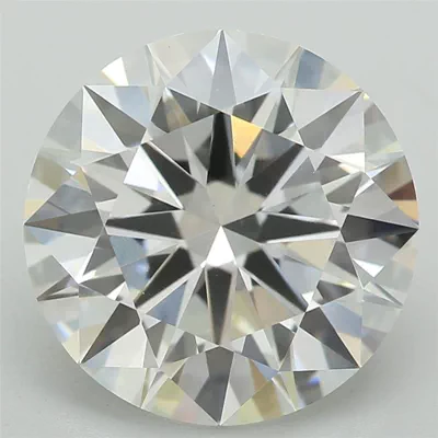 2.86ct E VS1 Rare Carat Ideal Cut Round Lab Grown Diamond