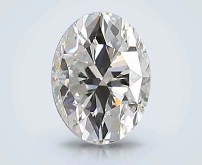 1.17ct D VVS2 Good Cut Oval Lab Grown Diamond