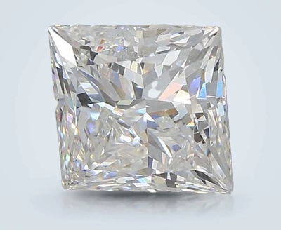 4.01ct E VVS2 Rare Carat Ideal Cut Princess Lab Grown Diamond