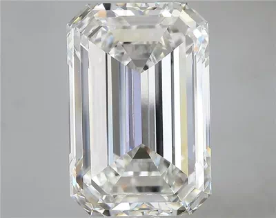 15.87ct F VVS2 Excellent Cut Emerald Lab Grown Diamond