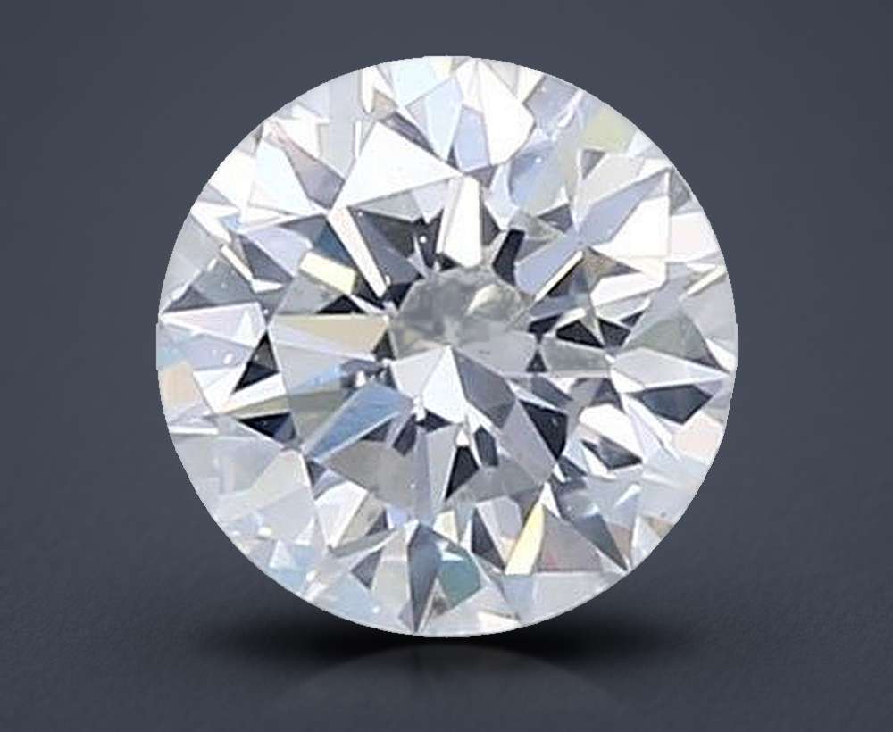 0.81ct E SI2 Rare Carat Ideal Cut Round Diamond
