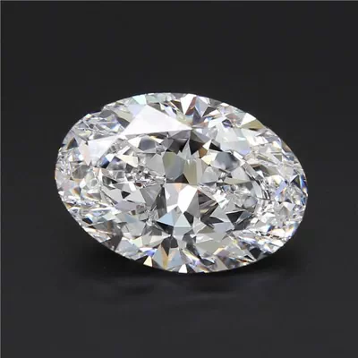 10.09ct D SI1 Rare Carat Ideal Cut Oval Diamond