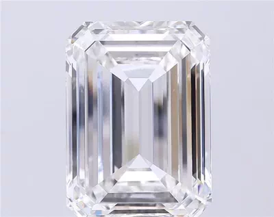 18.08ct F VVS2 Very Good Cut Emerald Lab Grown Diamond