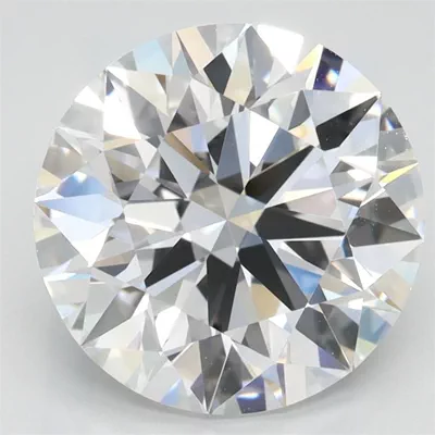 3.31ct D IF Rare Carat Ideal Cut Round Lab Grown Diamond