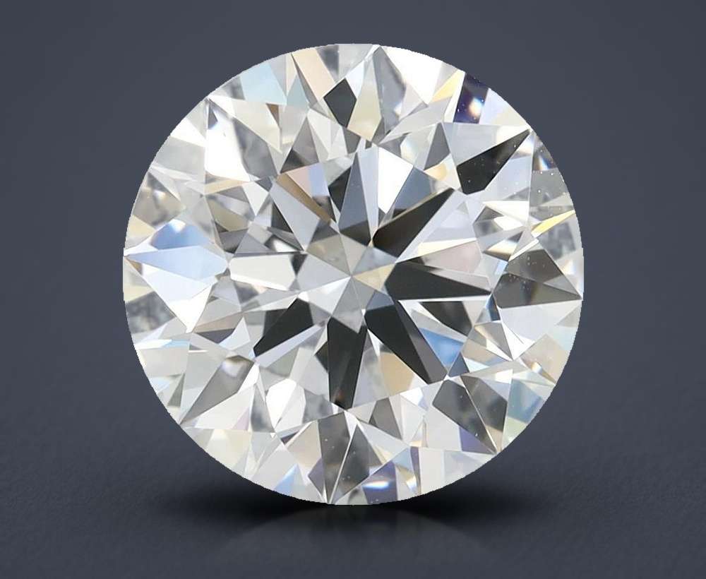 3.31ct D IF Rare Carat Ideal Cut Round Lab Grown Diamond