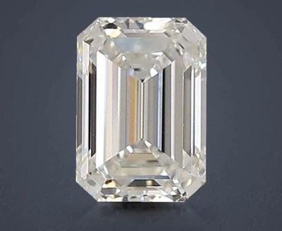 1.45ct E VS1 Rare Carat Ideal Cut Emerald Lab Grown Diamond