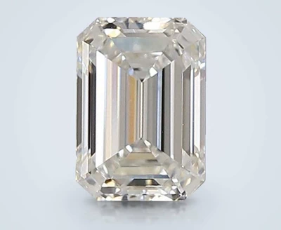 1.45ct E VS1 Rare Carat Ideal Cut Emerald Lab Grown Diamond