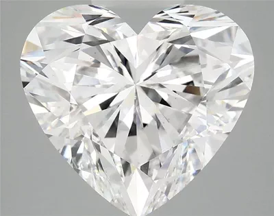5.27ct E VS1 Rare Carat Ideal Cut Heart Lab Grown Diamond