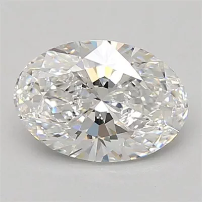 1.54ct D VVS2 Rare Carat Ideal Cut Oval Lab Grown Diamond