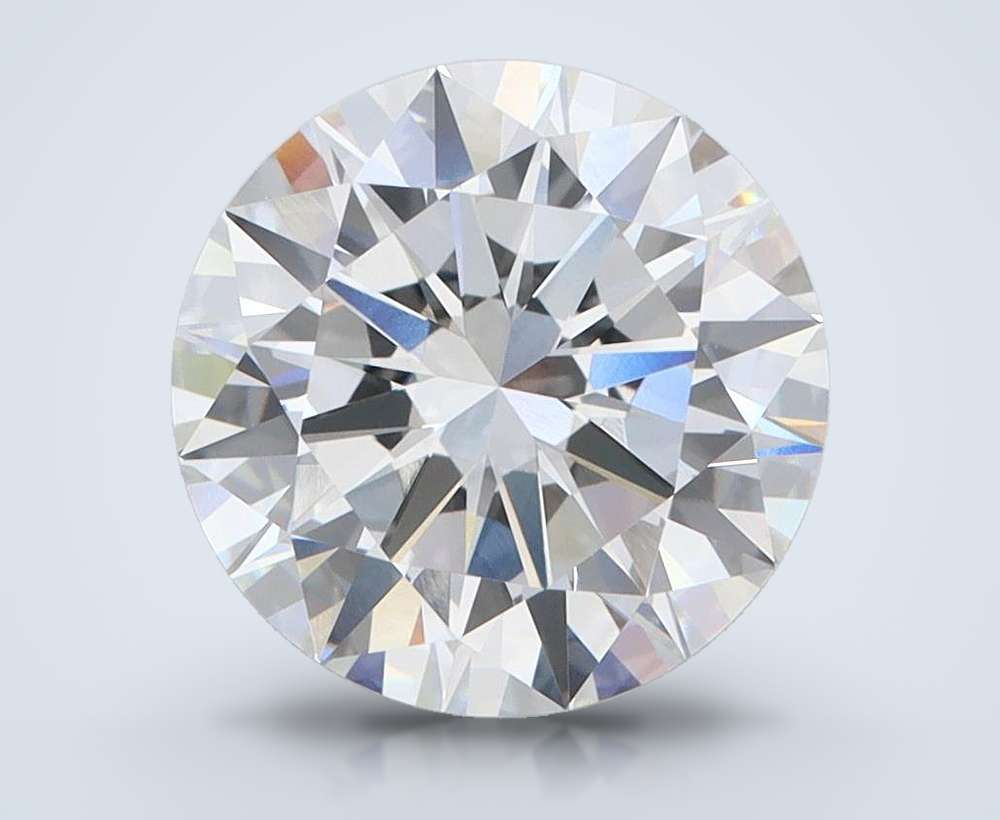 3.00ct F VVS1 Excellent Cut Round Lab Grown Diamond