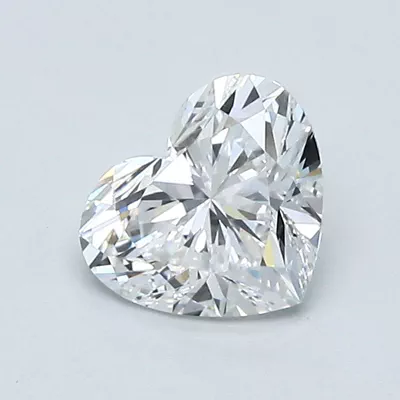 1.04ct D VS1 Rare Carat Ideal Cut Heart Diamond
