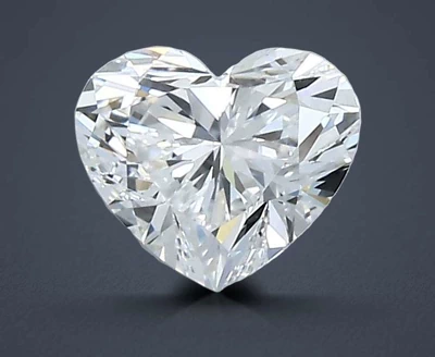 1.04ct D VS1 Rare Carat Ideal Cut Heart Diamond