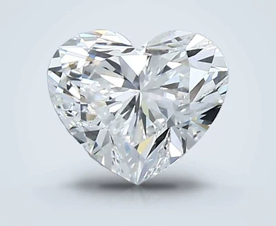 1.04ct D VS1 Rare Carat Ideal Cut Heart Diamond