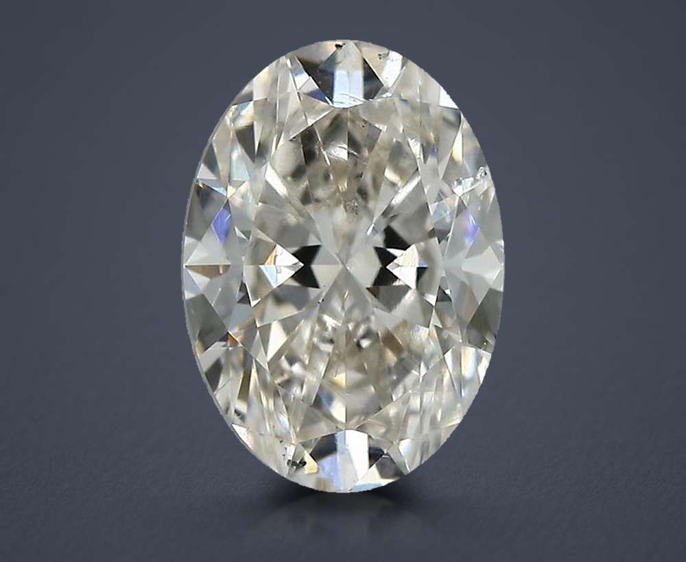 0.60ct J SI1 Very Good Cut Oval Diamond