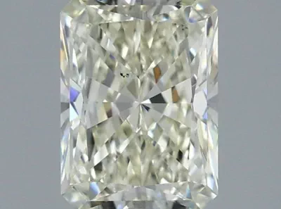 1.55ct K VS2 Rare Carat Ideal Cut Radiant Diamond