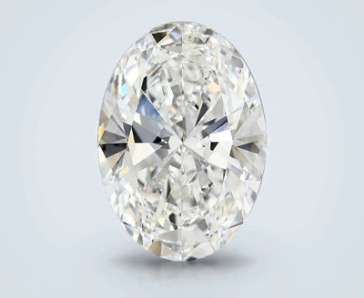 10.08ct F VVS2 Rare Carat Ideal Cut Oval Lab Grown Diamond