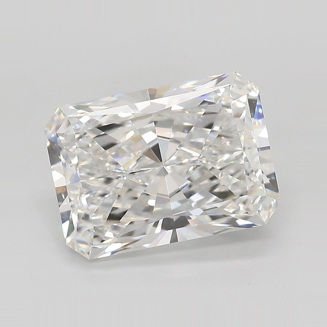 5.03ct E VVS2 Rare Carat Ideal Cut Radiant Lab Grown Diamond