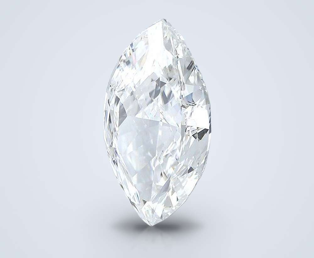 15.18ct F VS1 Rare Carat Ideal Cut Marquise Lab Grown Diamond