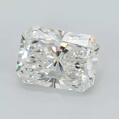 2.91ct F VS1 Rare Carat Ideal Cut Radiant Lab Grown Diamond
