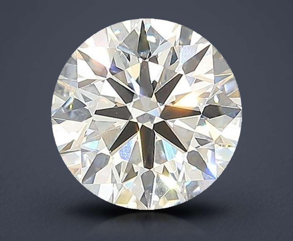 1.51ct I VVS2 Rare Carat Ideal Cut Round Lab Grown Diamond