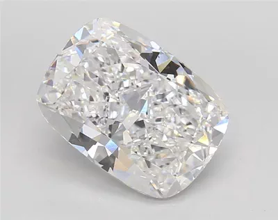 4.02ct E VS1 Rare Carat Ideal Cut Cushion Lab Grown Diamond