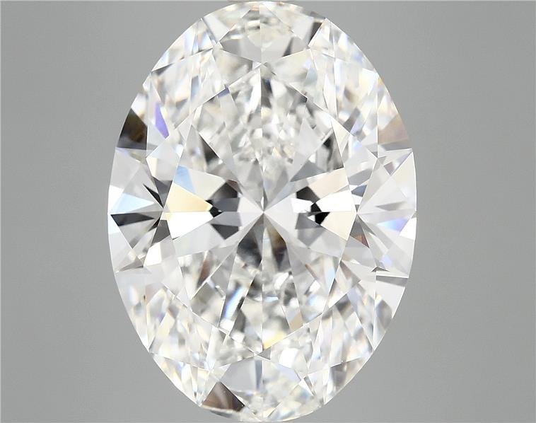 10.63ct F VVS2 Rare Carat Ideal Cut Oval Lab Grown Diamond