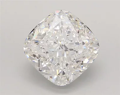 3.04ct D VVS2 Rare Carat Ideal Cut Cushion Lab Grown Diamond