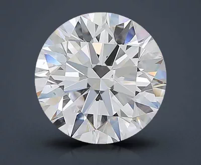 3.33ct E VS2 Rare Carat Ideal Cut Round Diamond