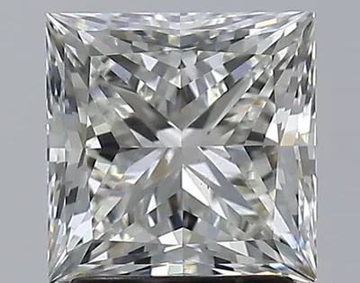 2.20ct J VS2 Rare Carat Ideal Cut Princess Diamond