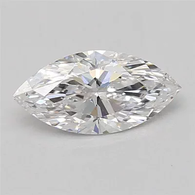 0.93ct D VS2 Rare Carat Ideal Cut Marquise Lab Grown Diamond