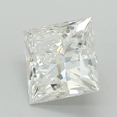 1.09ct D VS1 Rare Carat Ideal Cut Princess Lab Grown Diamond
