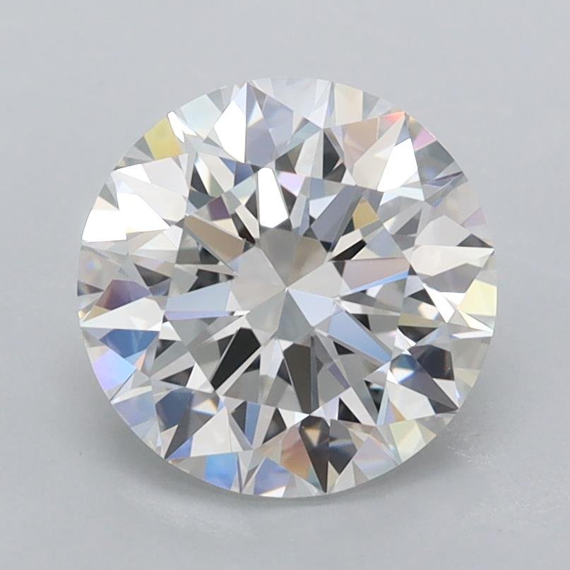 2.00ct E FL Rare Carat Ideal Cut Round Lab Grown Diamond