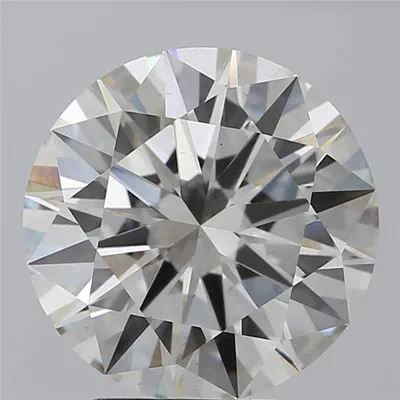 3.01ct H VS2 Excellent Cut Round Lab Grown Diamond