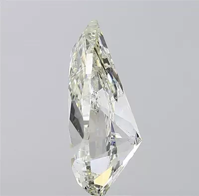 4.01ct J SI2 Rare Carat Ideal Cut Pear Diamond