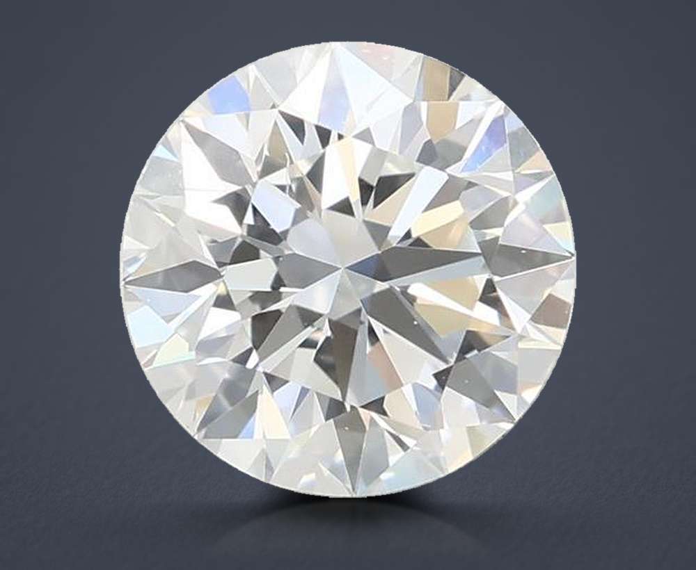 1.28ct E VS1 Rare Carat Ideal Cut Round Lab Grown Diamond